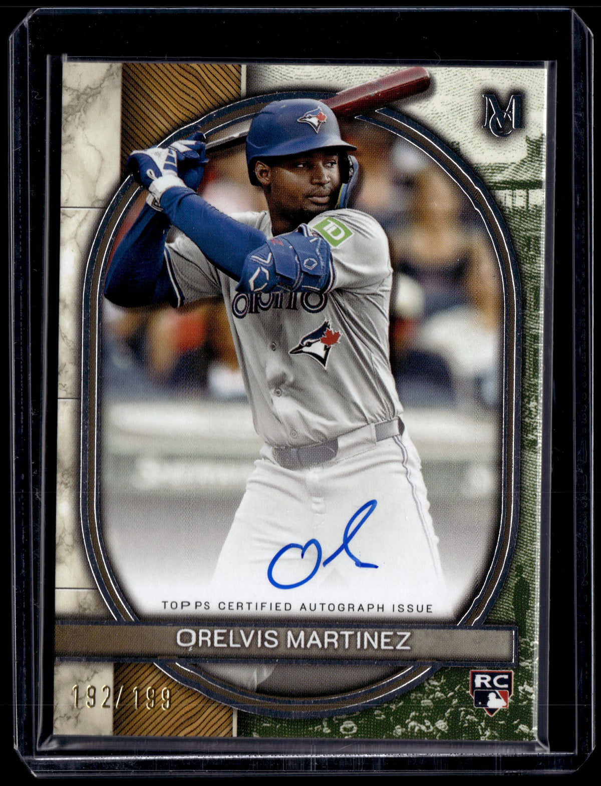 HL-P01 2025 Topps Museum Collection Orelvis Martinez #AA-OM /199 RC