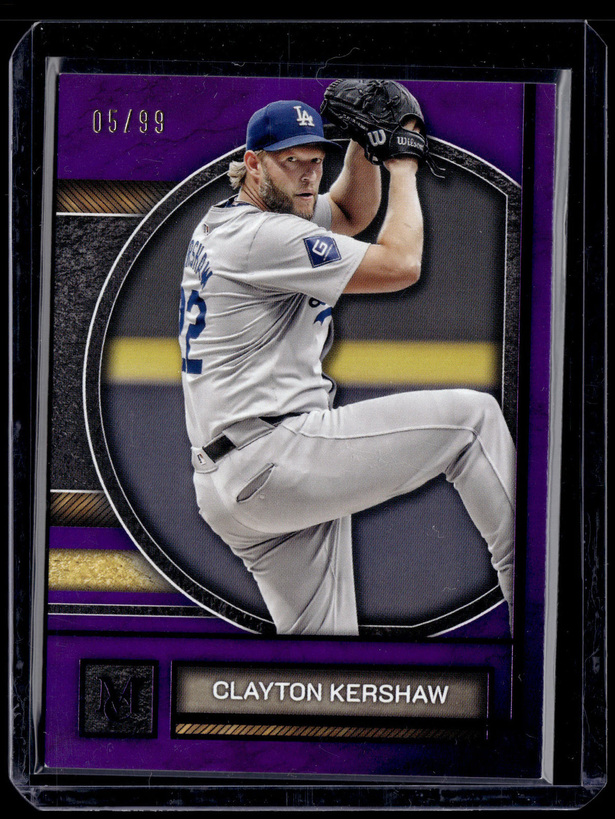 HL-P01 2025 Topps Museum Collection Clayton Kershaw #59 Purple /99