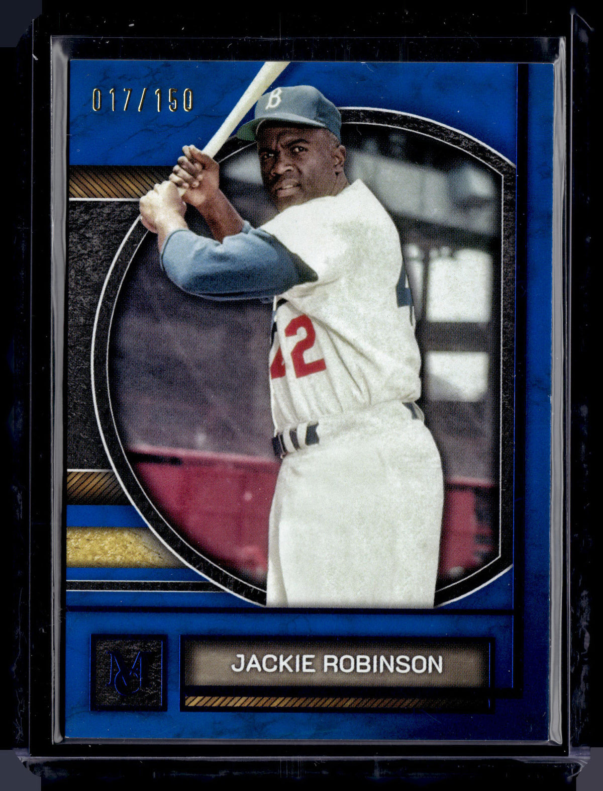 HL-P01 2025 Topps Museum Collection Jackie Robinson #97 Blue /150