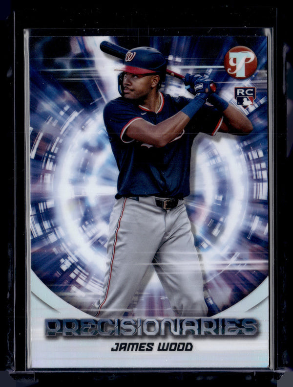 HL-P01 2025 Topps Pristine Precisionaries James Wood #PR-6 RC
