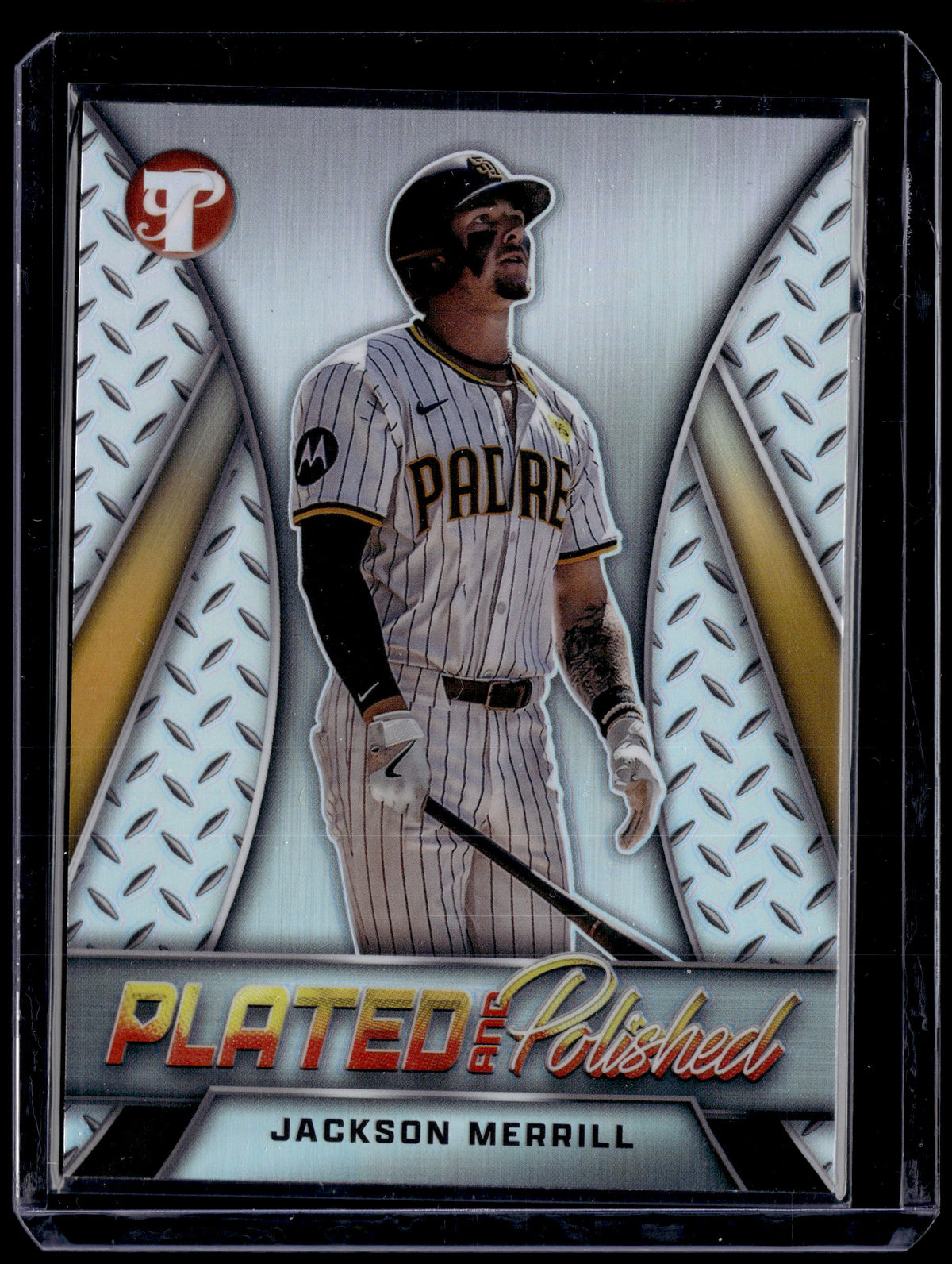 HL-P01 2025 Topps Pristine Plated and Polished Jackson Merrill #PP-19