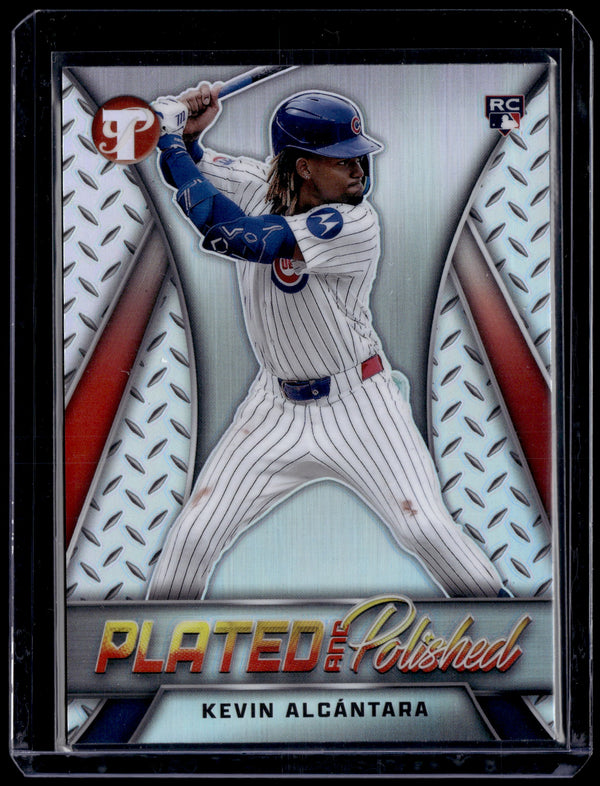 HL-P01 2025 Topps Pristine Plated and Polished Kevin Alcántara #PP-28