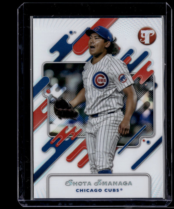 HL-P01 2025 Topps Pristine Shota Imanaga #46 Refractor Chicago Cubs