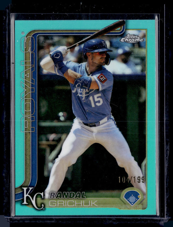 HL-P01 2025 Topps Chrome Update Randal Grichuk #USC158 Aqua /199