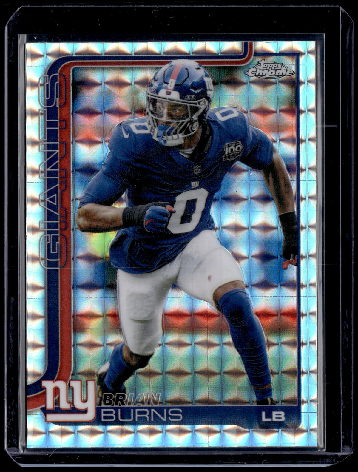 HL-P01 2025 Topps Chrome Brian Burns #234 Prizm