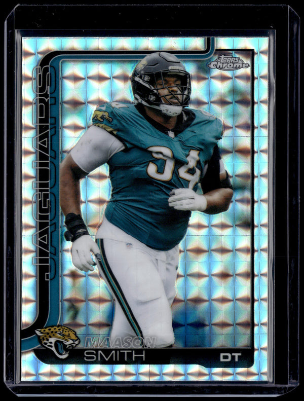 2025 Topps Chrome Maason Smith #140 Geometric