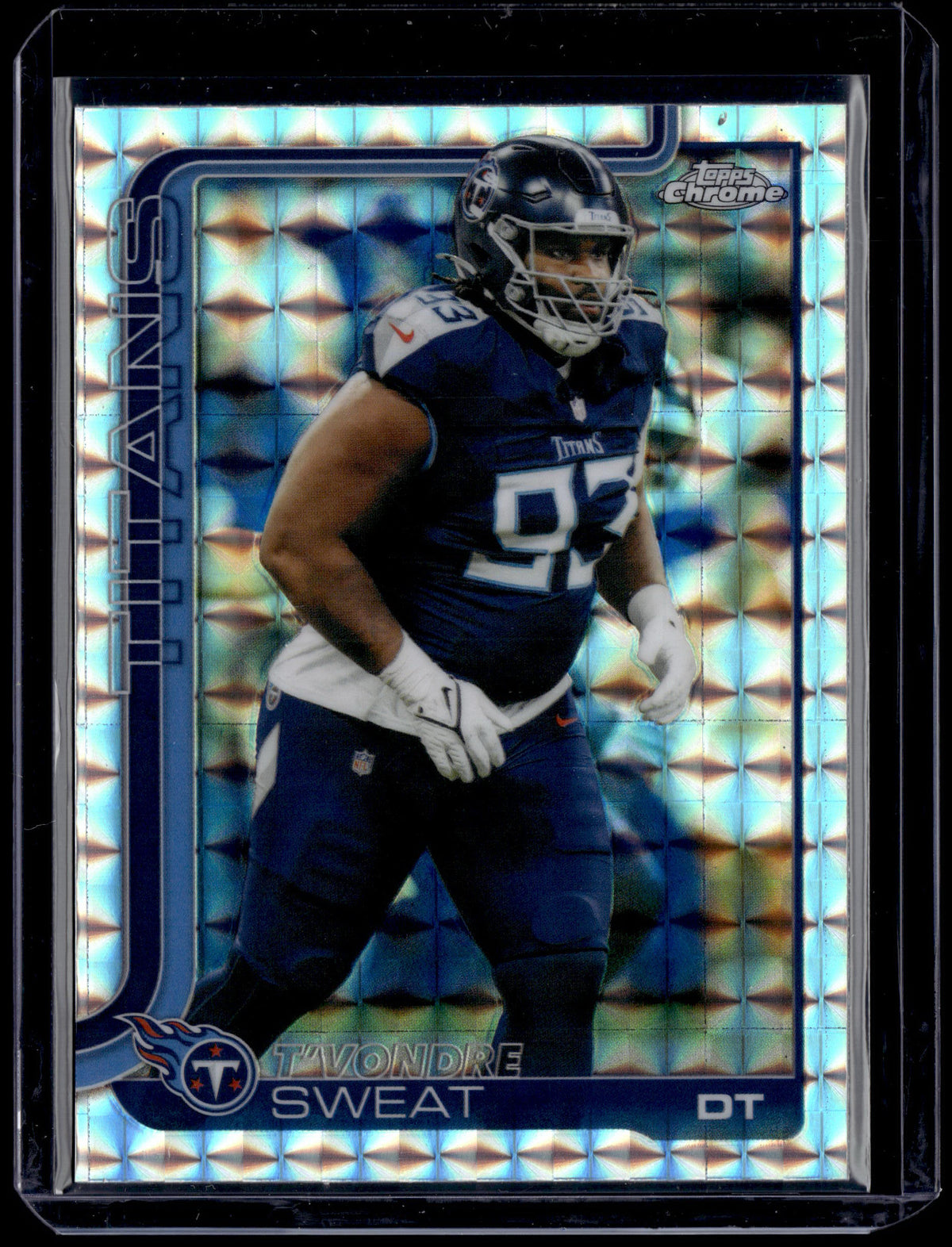 HL-P01 2025 Topps Chrome T'Vondre Sweat #292 Geometric