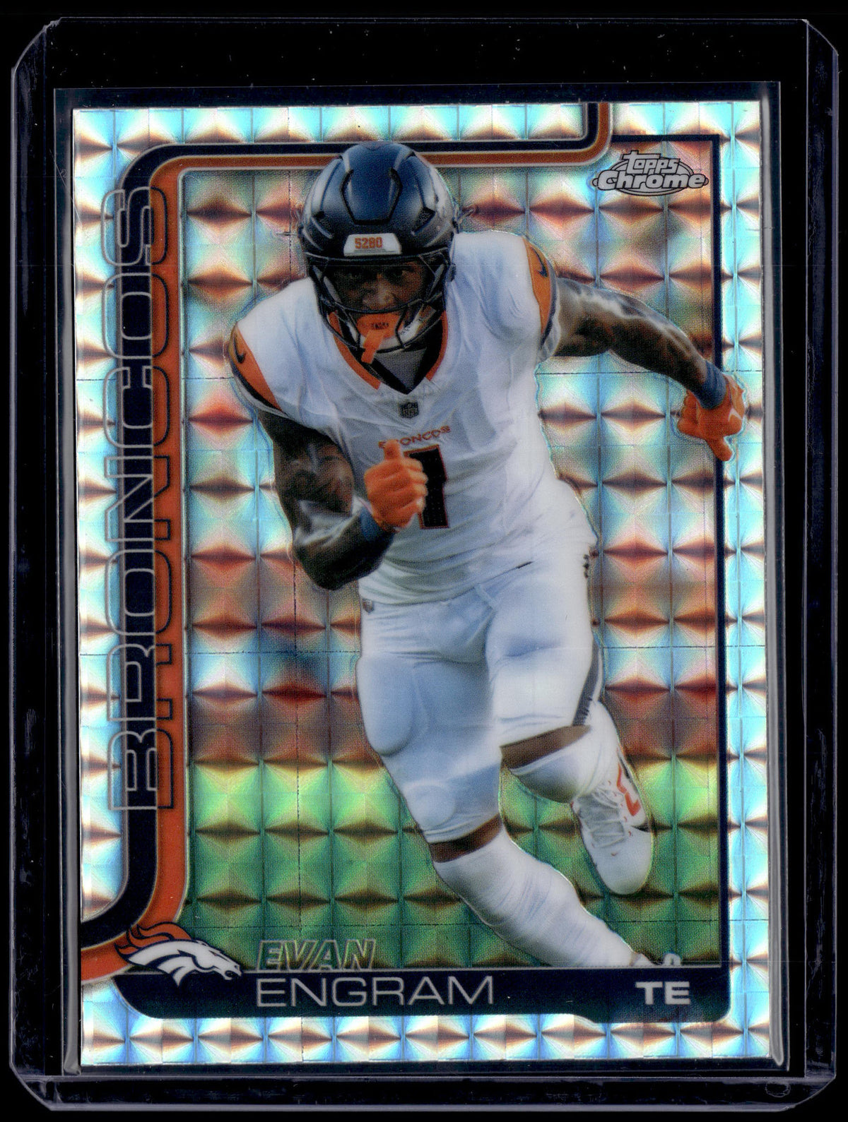 HL-P01 2025 Topps Chrome Evan Engram #92 Geometric