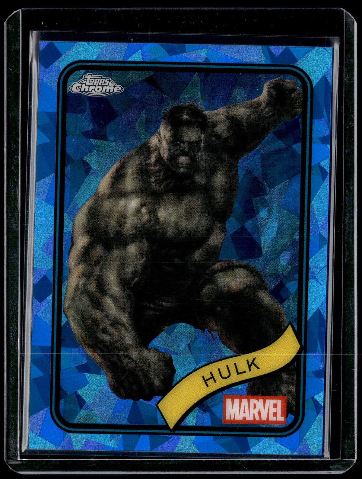 HL-INV 2025 Topps Chrome Marvel Hulk Blue Sapphire #128