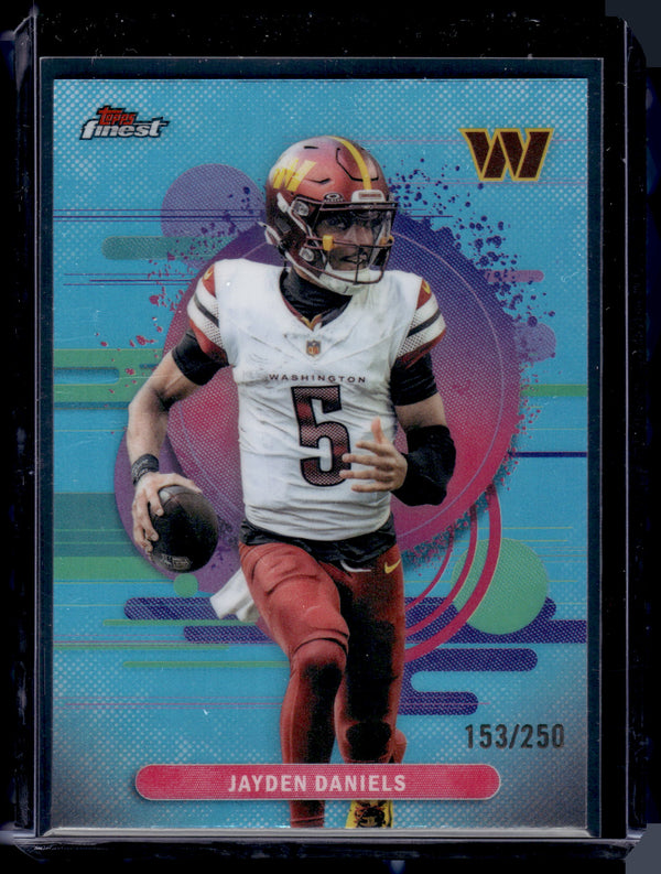 2025 Topps Finest Jayden Daniels #149 Refractor /250