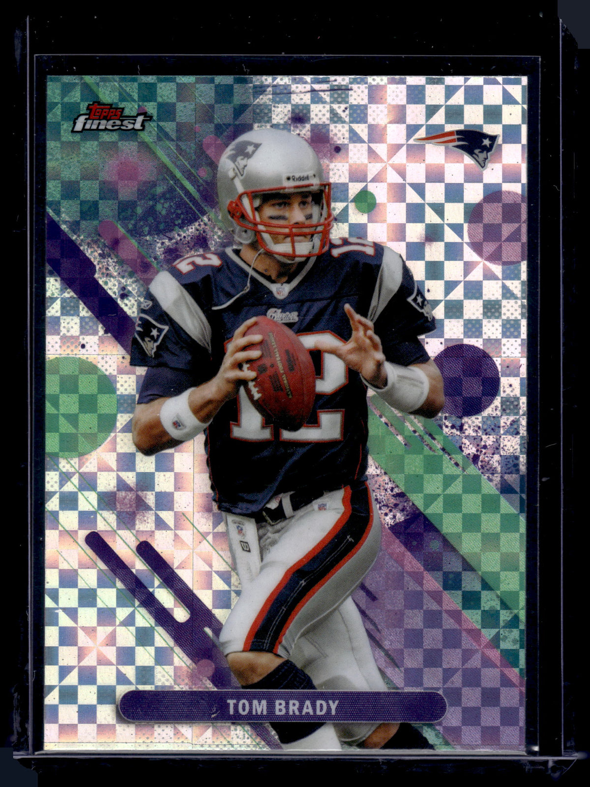 HL-INV 2025 Topps Finest Tom Brady #100 X-fractor