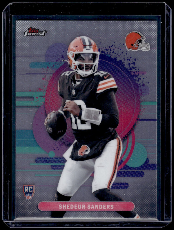 2025 Topps Finest Shedeur Sanders #106 RC