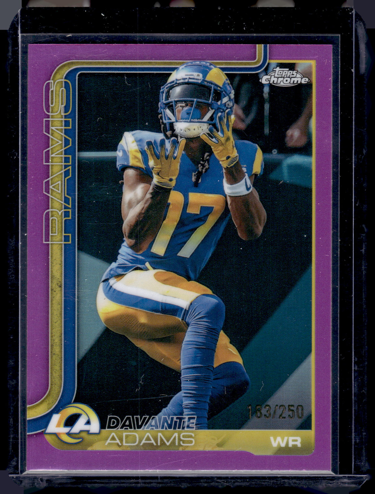 HL-P01 2025 Topps Chrome Davante Adams #165 Pink Refractor /250