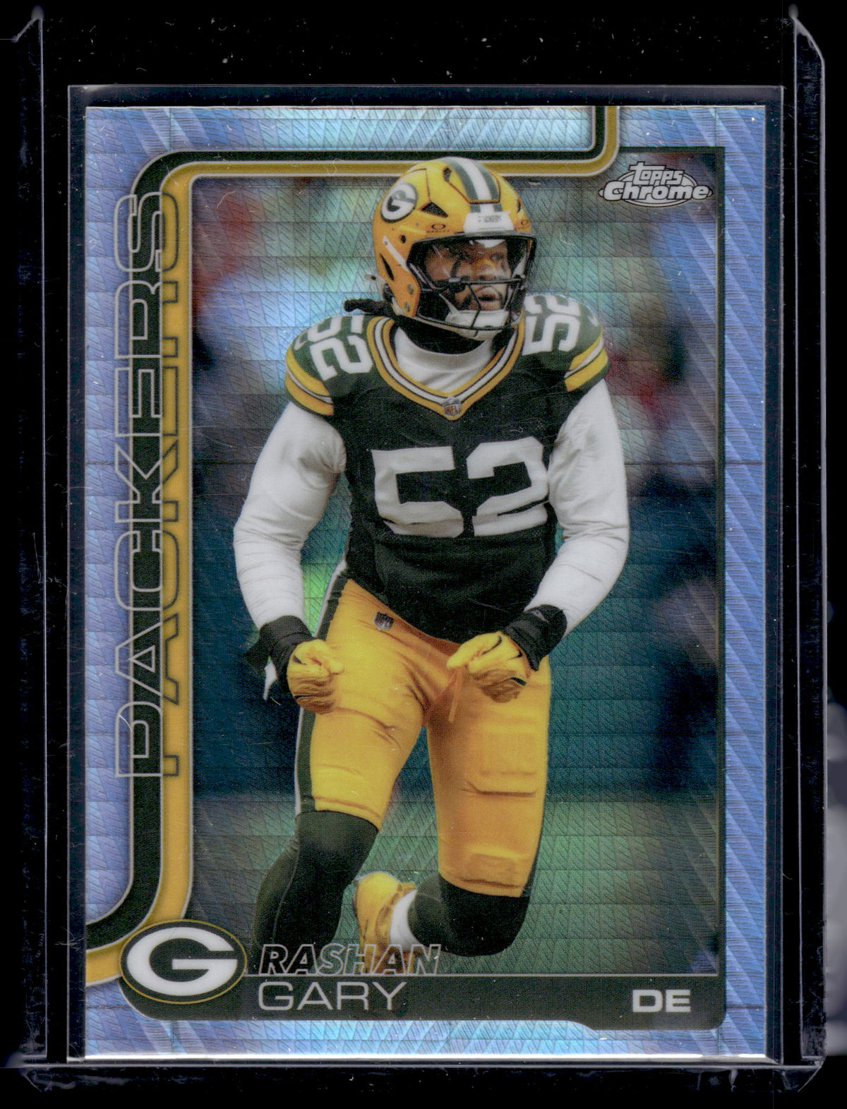 HL-P01 2025 Topps Chrome Rashan Gary #111 Prism Refractor
