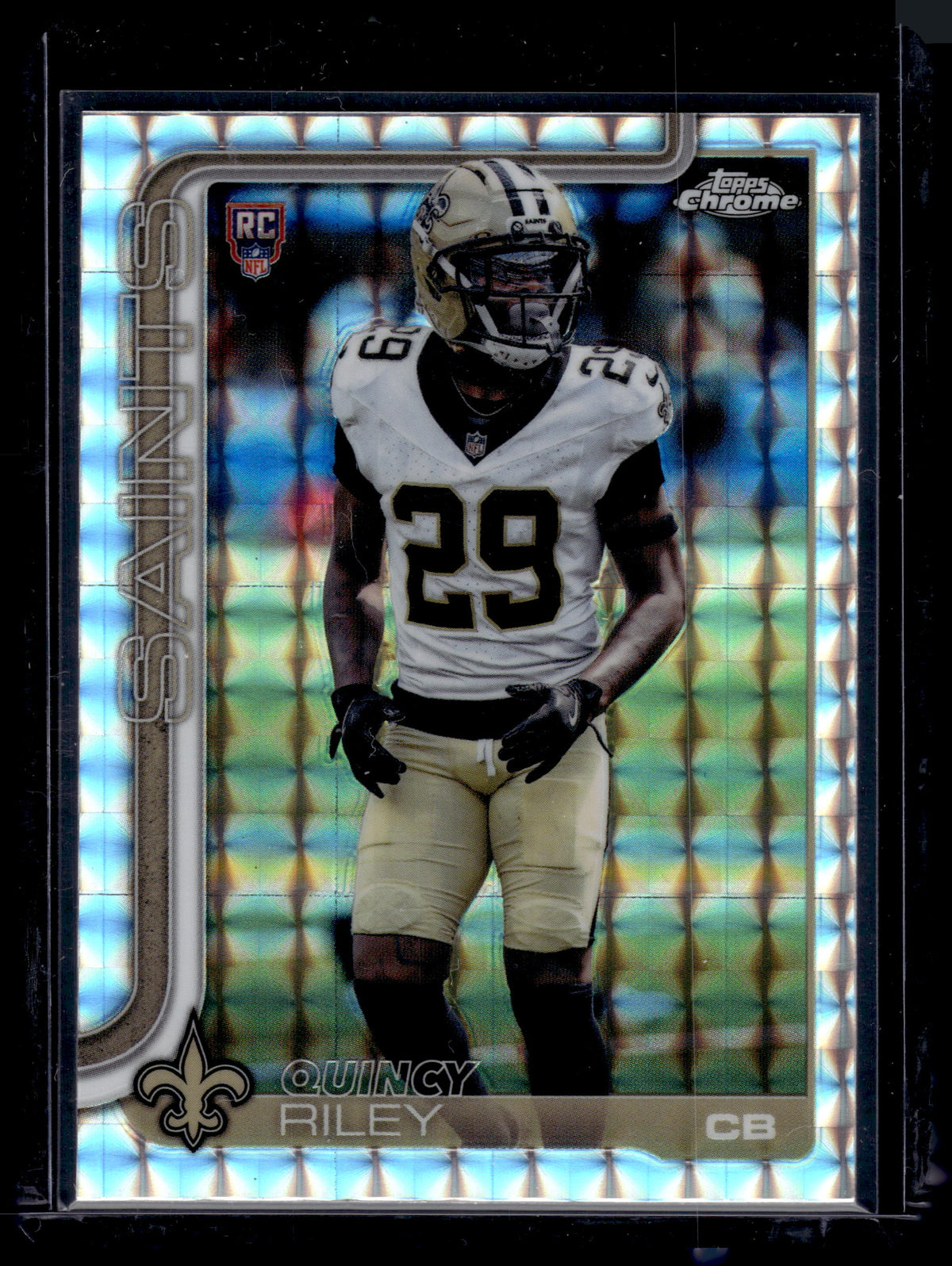 HL-P01 2025 Topps Chrome Quincy Riley #369 Geometric RC