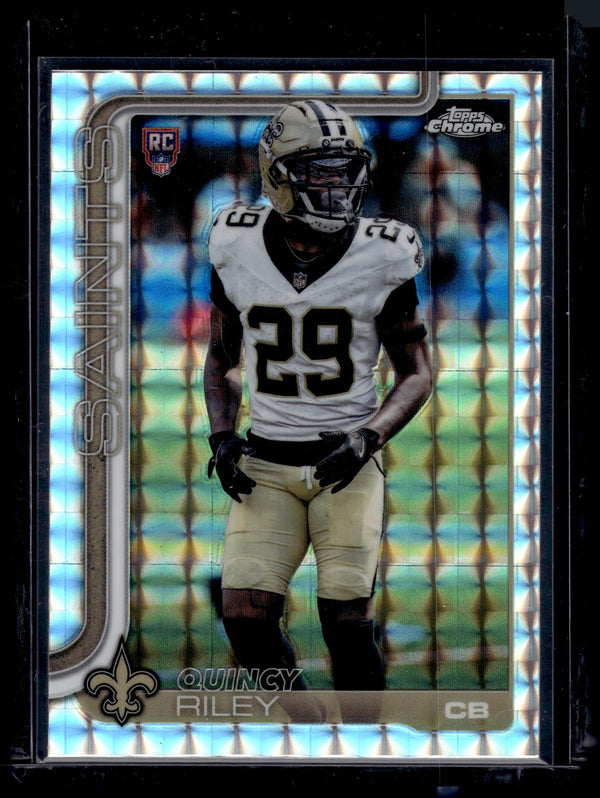 2025 Topps Chrome Quincy Riley #369 Geometric RC