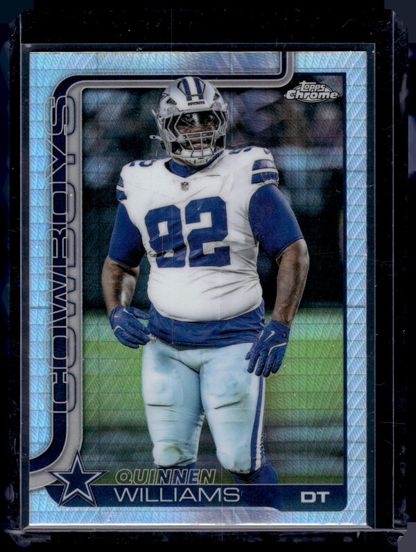 2025 Topps Chrome Quinnen Williams #72 Prism