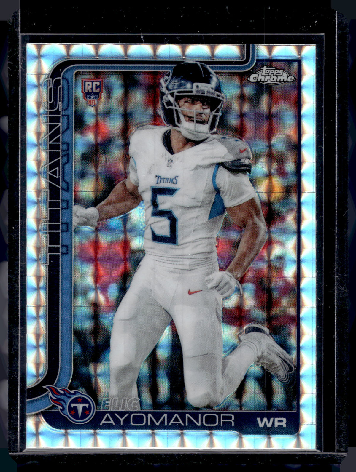 HL-P01 2025 Topps Chrome Elic Ayomanor #336 Geometric RC