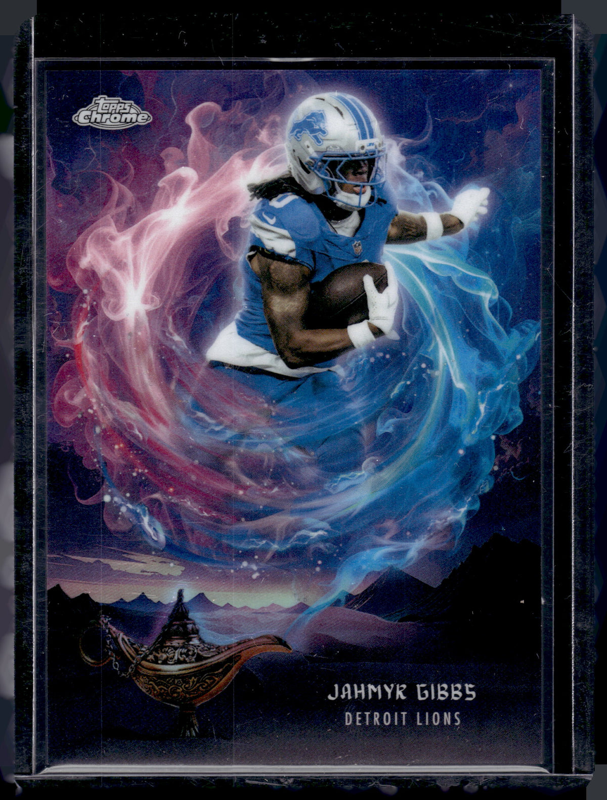 HL-P01 2025 Topps Chrome Game Genies Jahmyr Gibbs #GG-12 Game Genies