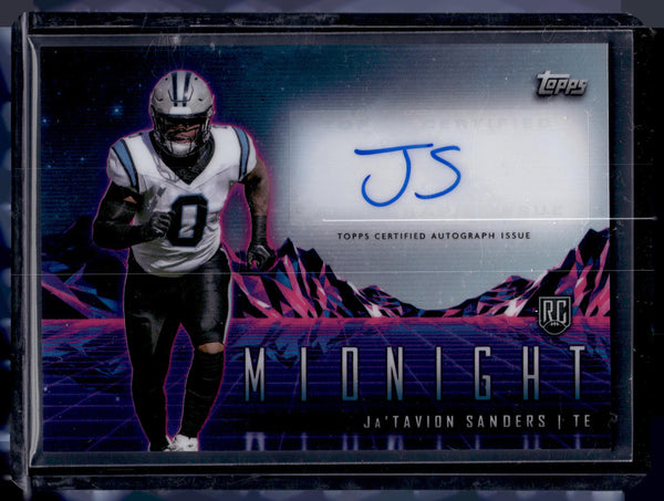 2024 Topps Midnight Ja'Tavion Sanders #RHS-JS Auto RC