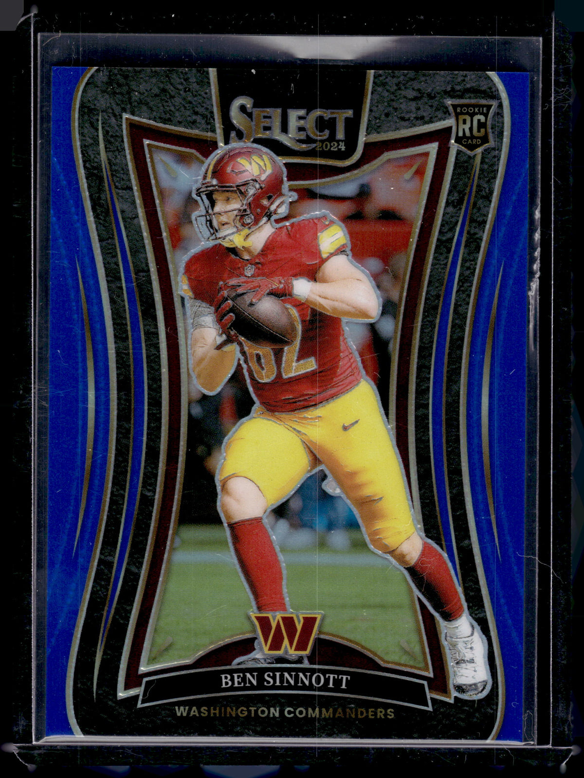 HL-P02 2024 Panini Select Prizm Suite Level Ben Sinnott #308 Blue /99 RC