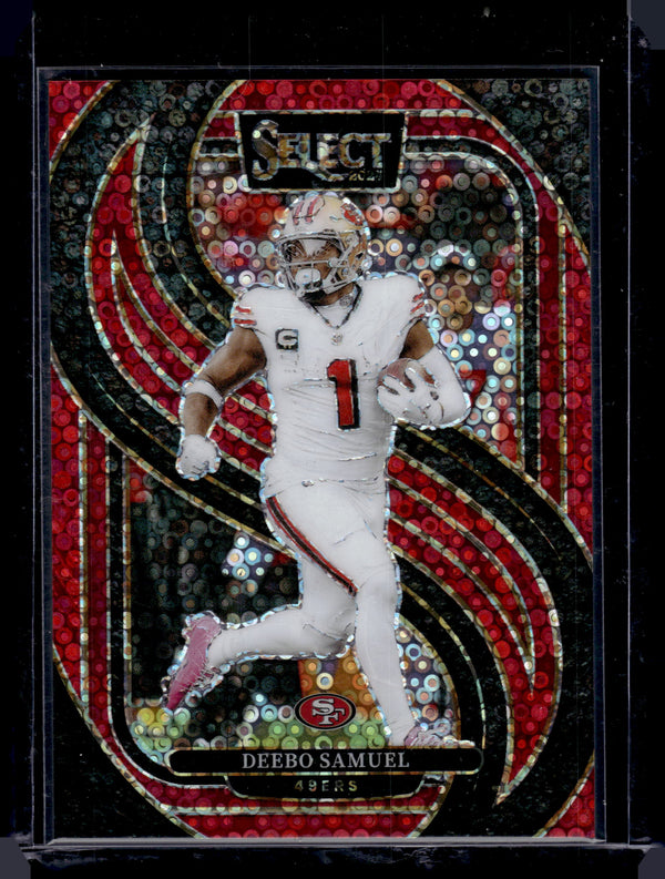 2024 Panini Select Deebo Samuel #146 Red Disco Prizm /49