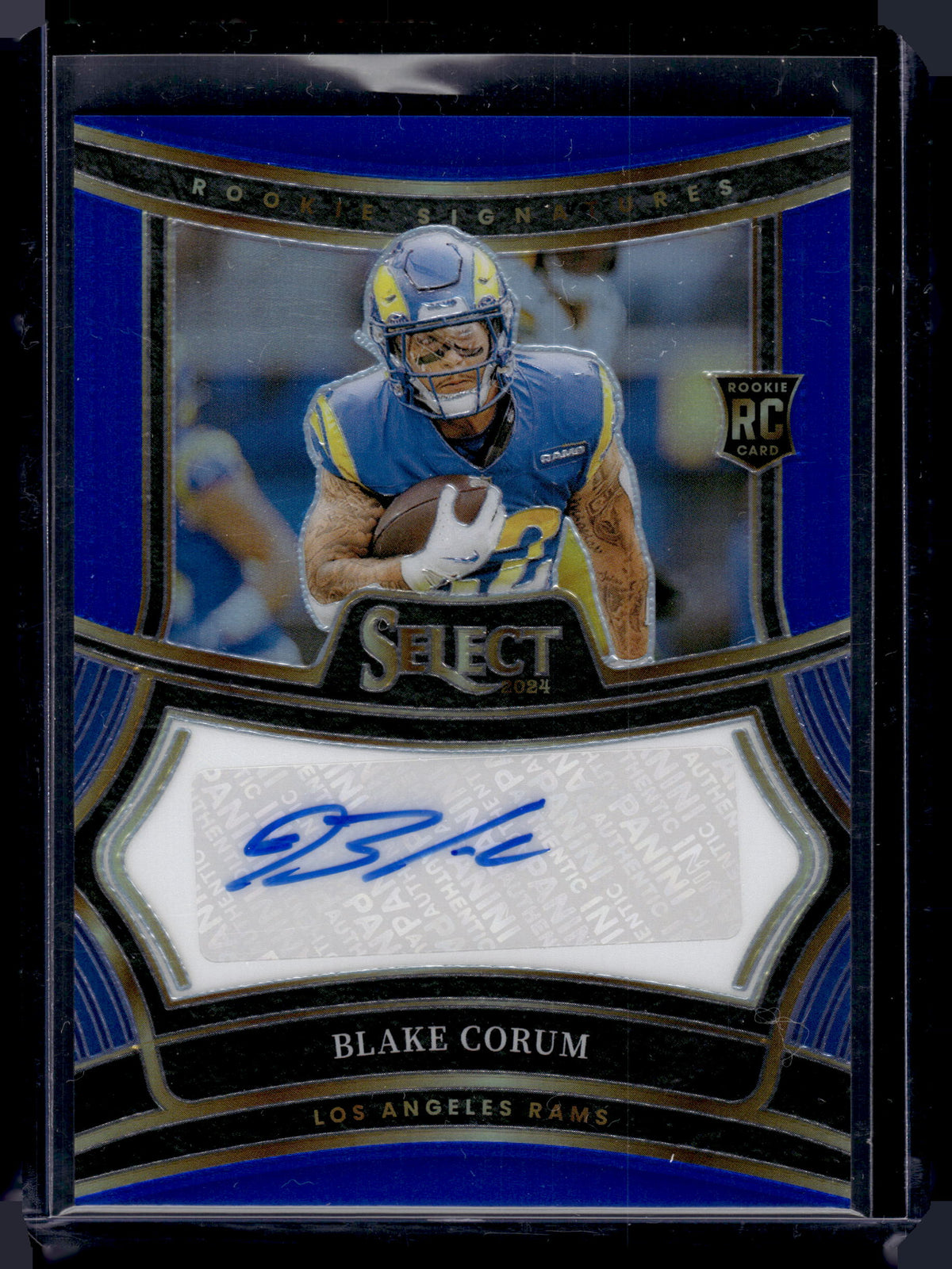 HL-P02 2024 Panini Select Prizm Blake Corum #RSP-BCM /149 Auto RC