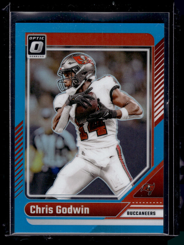 2024 Panini Donruss Optic Prizm Chris Godwin #187 Blue /299