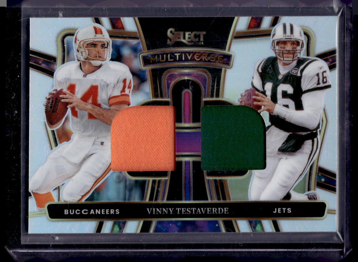 HL-P02 2024 Select Multiverse Vinny Testaverde White Memorabilia /149 MP-VTE