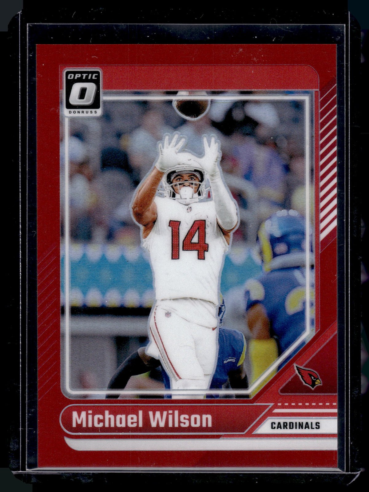 HL-P02 2024 Panini Donruss Optic Prizm Michael Wilson #3 Red /125