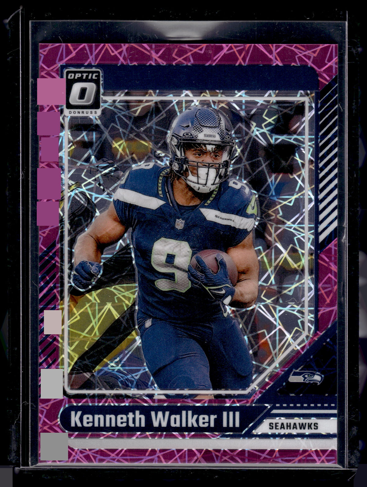 HL-P02 2024 Panini Donruss Optic Kenneth Walker III #178 Pink Velocity /80