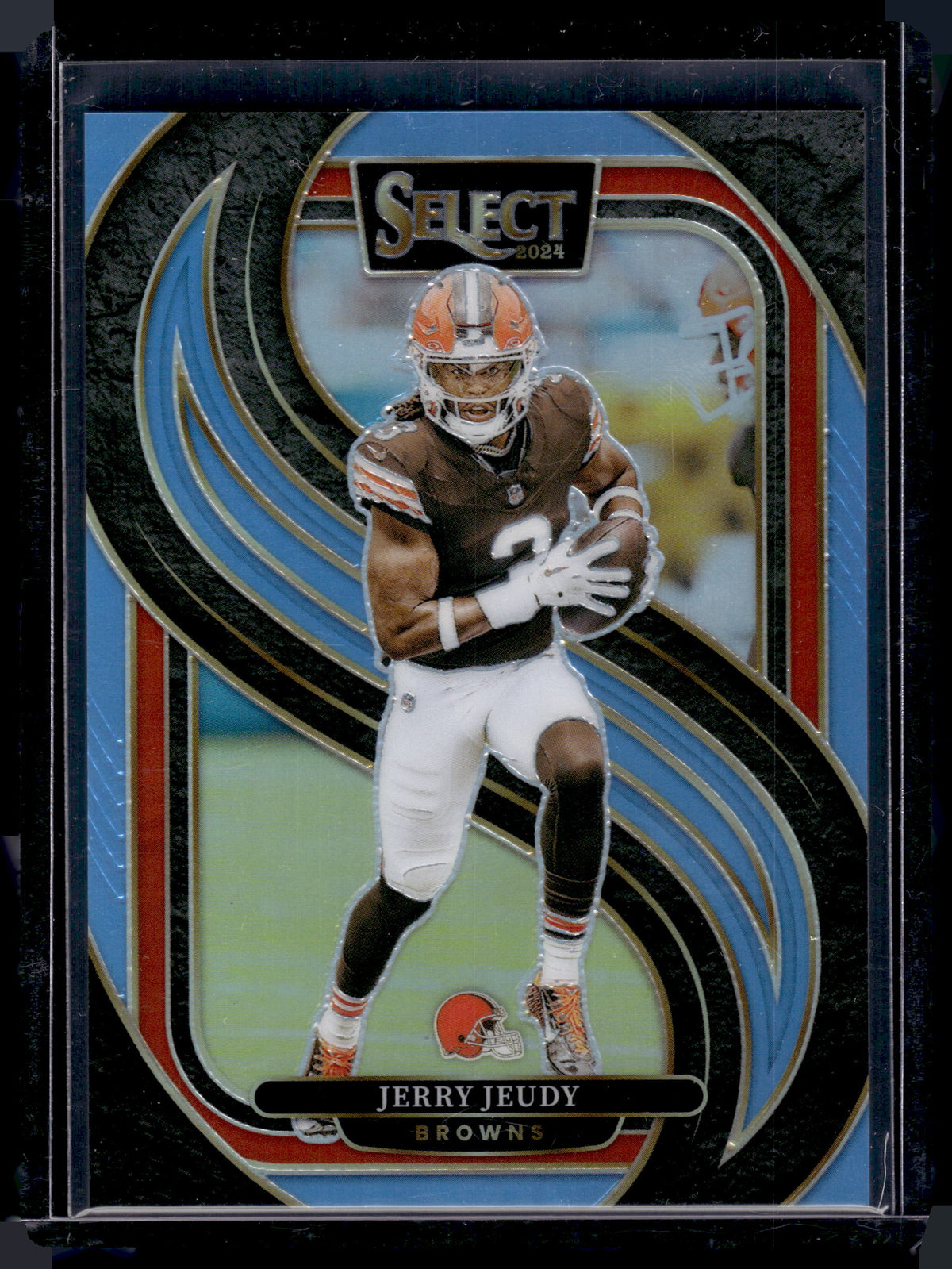 HL-P02 2024 Select Jerry Jeudy Light Blue Prizm /99 #169 Premier Level