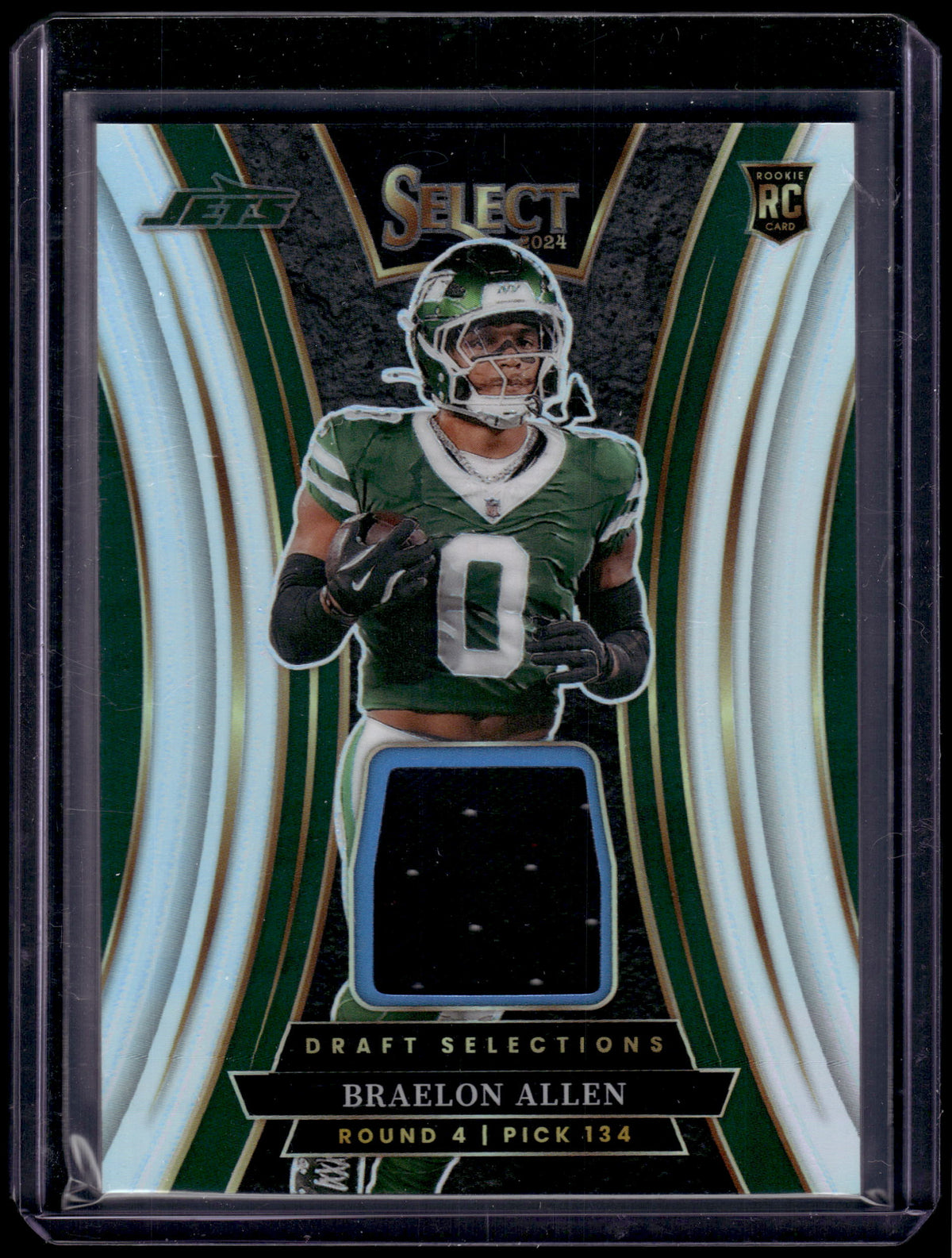 2025 HL-P02 2024 Panini Select Draft Braelon Allen #DSM-BAN Silver Prizm /149