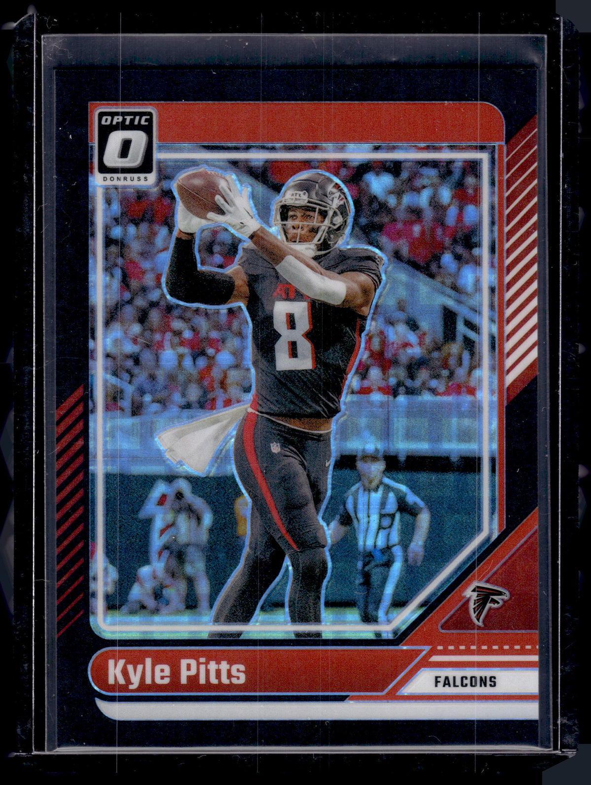 HL-P02 2024 Panini Donruss Optic Football Kyle Pitts #11 Black Pandora Prizm /25