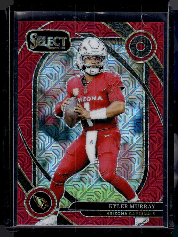 2024 Panini Select Prizm Kyler Murray #278 Red Mojo /49 Club Level