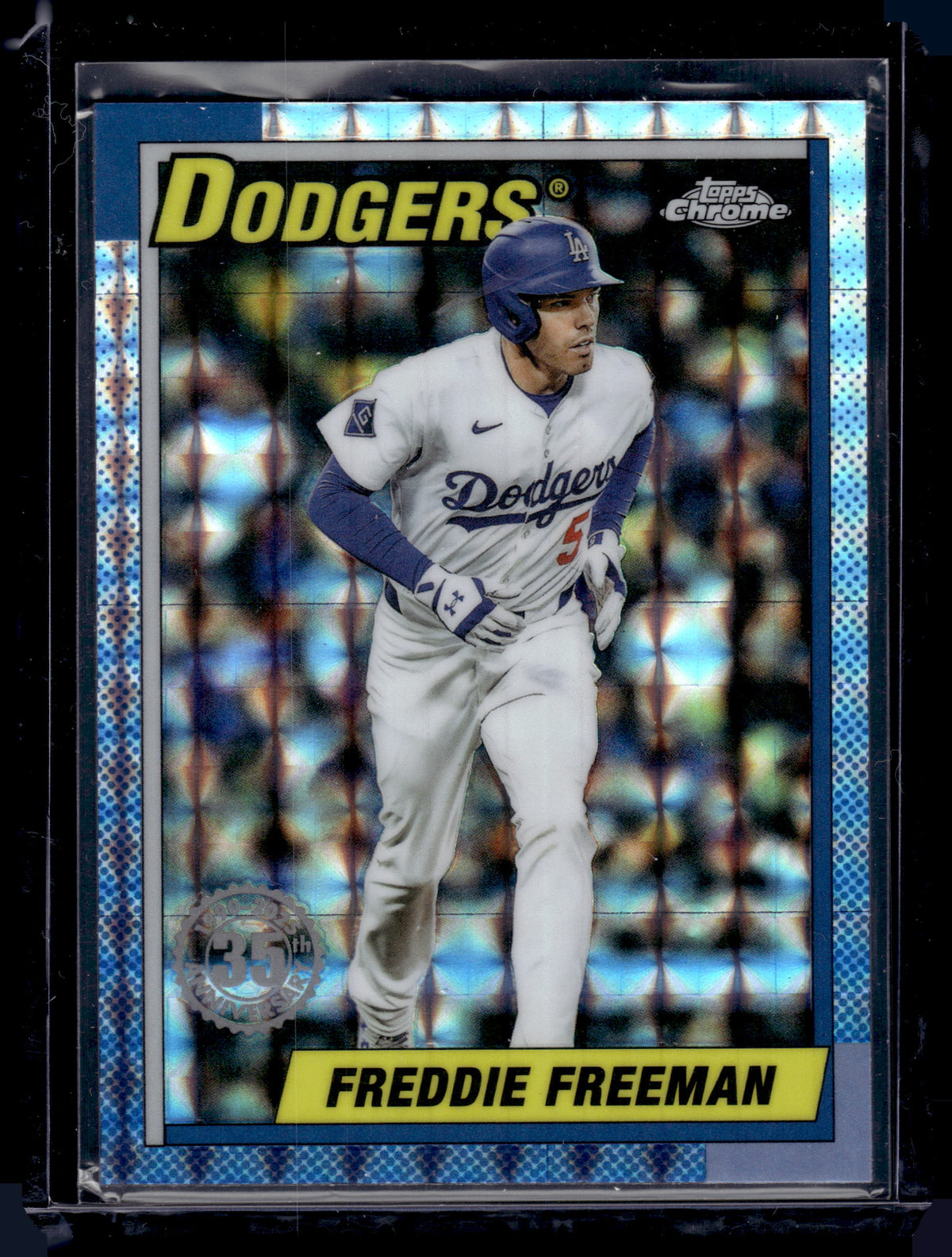HL-P01 2025 Topps Chrome Update Freddie Freeman #90CU-6 Geometric