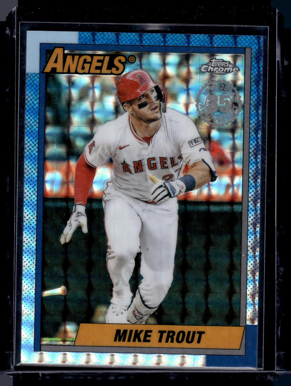 HL-P01 2025 Topps Chrome Mike Trout #90CU-1 Geometric Refractor