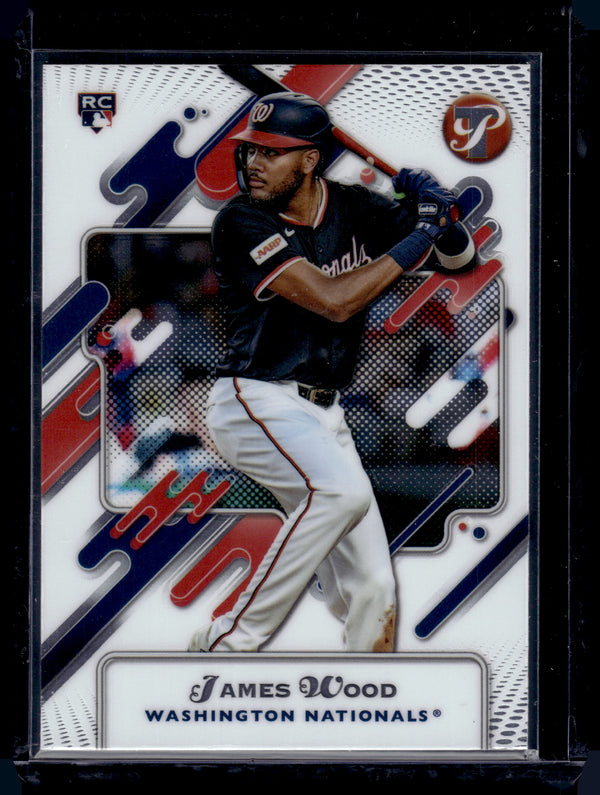 2025 Topps Pristine James Wood #8 RC