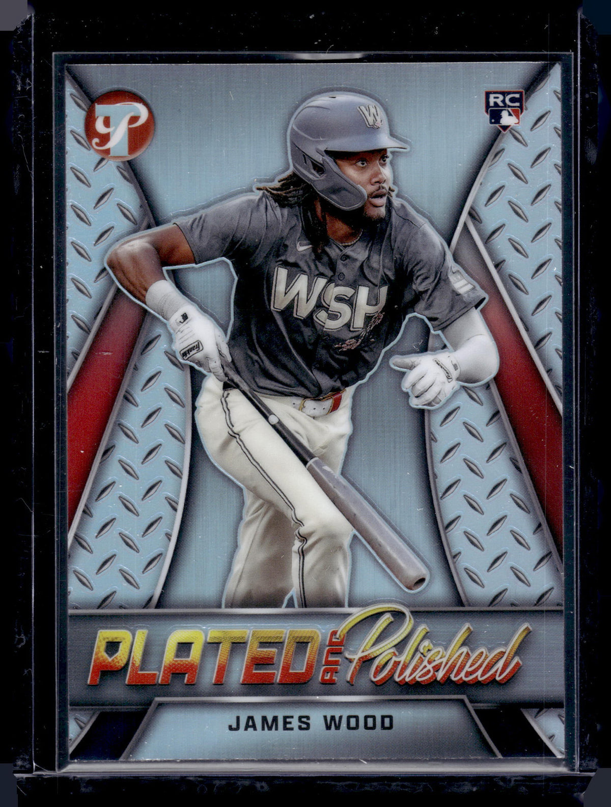 HL-P01 2025 Topps Pristine Plated and Polished James Wood #PP-40 RC