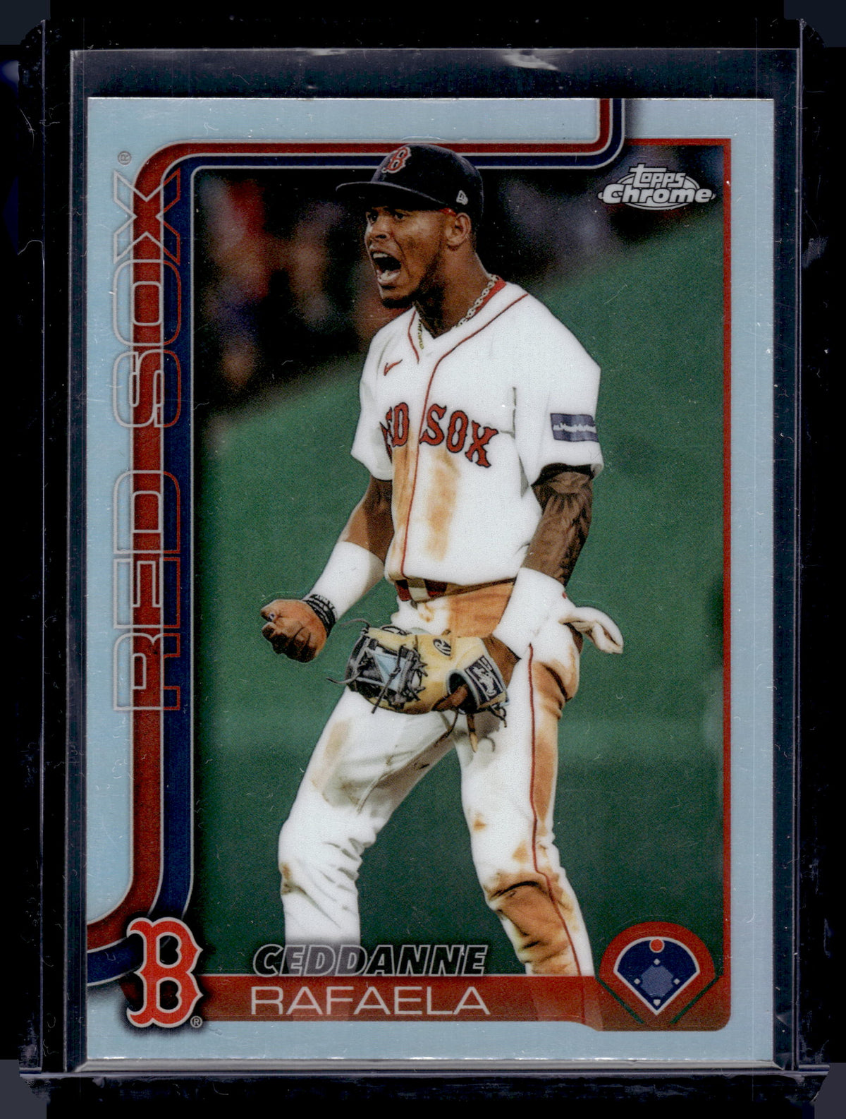 HL-P01 2025 Topps Chrome Update Ceddanne Rafaela #USC126 Refractor