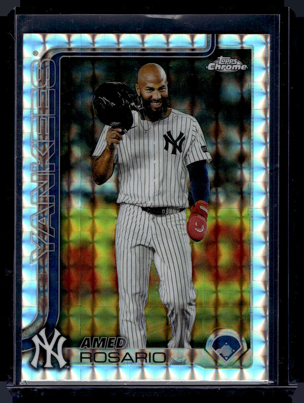 2025 Topps Chrome Update Amed Rosario #USC51 Geometric Refractor