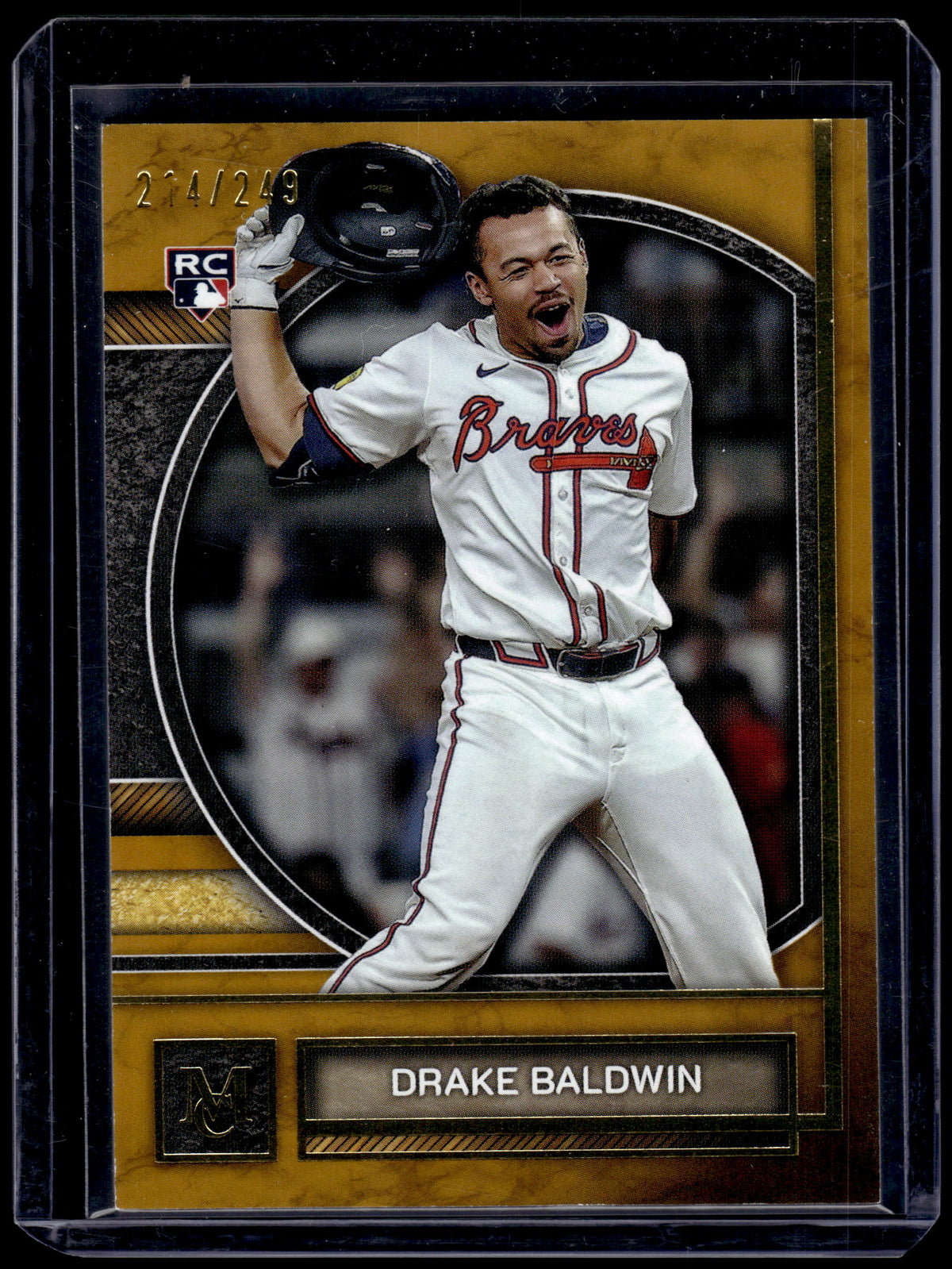 HL-P01 2025 Topps Museum Collection Drake Baldwin #43 Gold /249 RC