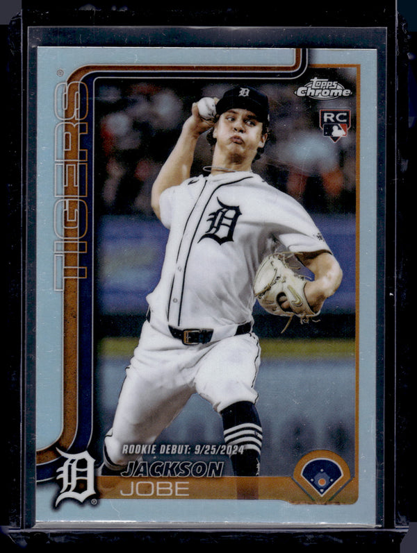 2025 Topps Chrome Update Jackson Jobe #USC48 Refractor RC