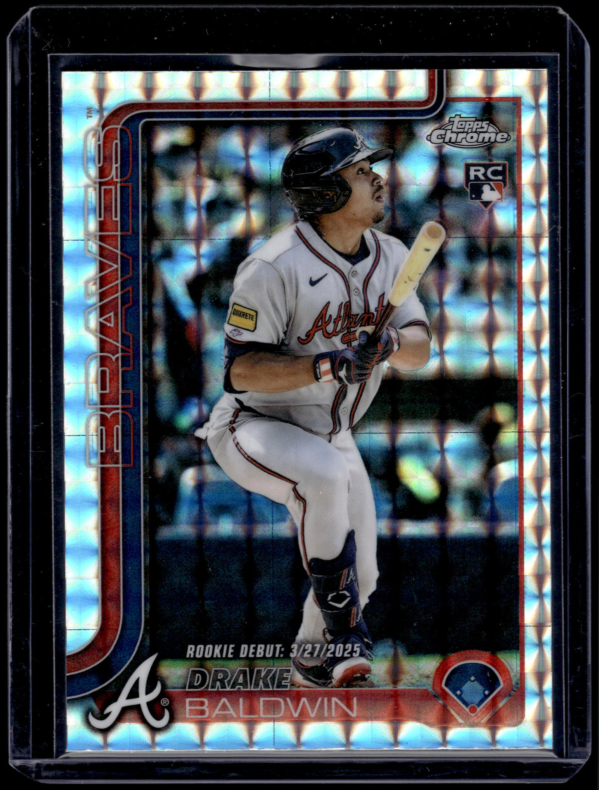 HL-P01 2025 Topps Chrome Drake Baldwin #USC88 Geometric Refractor RC