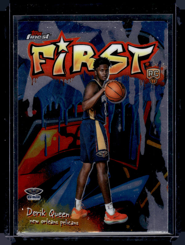 2026 Topps Finest First Derik Queen #F-13 RC