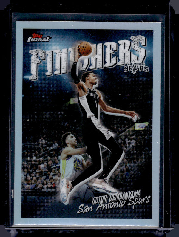 2025-26 Topps Finest Finishers Victor Wembanyama #FI-1 Refractor