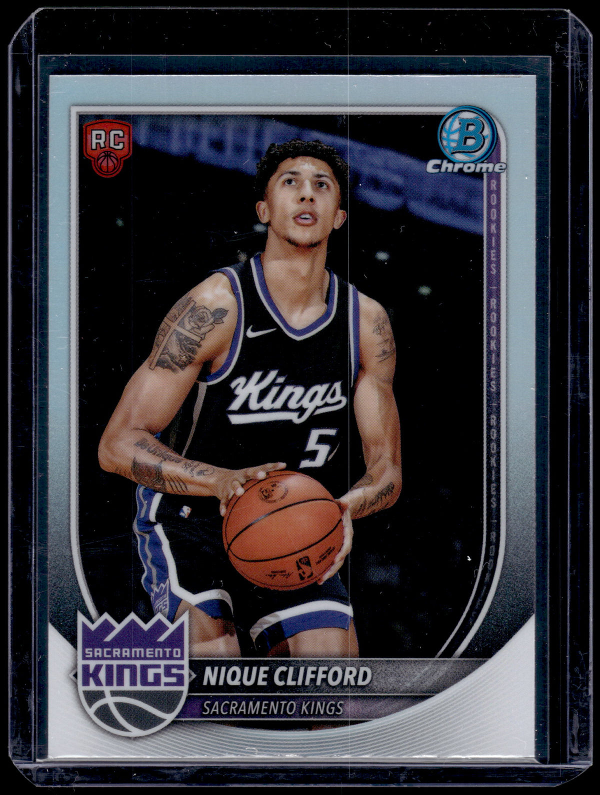 HL-P01 2025 Bowman Chrome Nique Clifford #BRR-24 Refractor RC