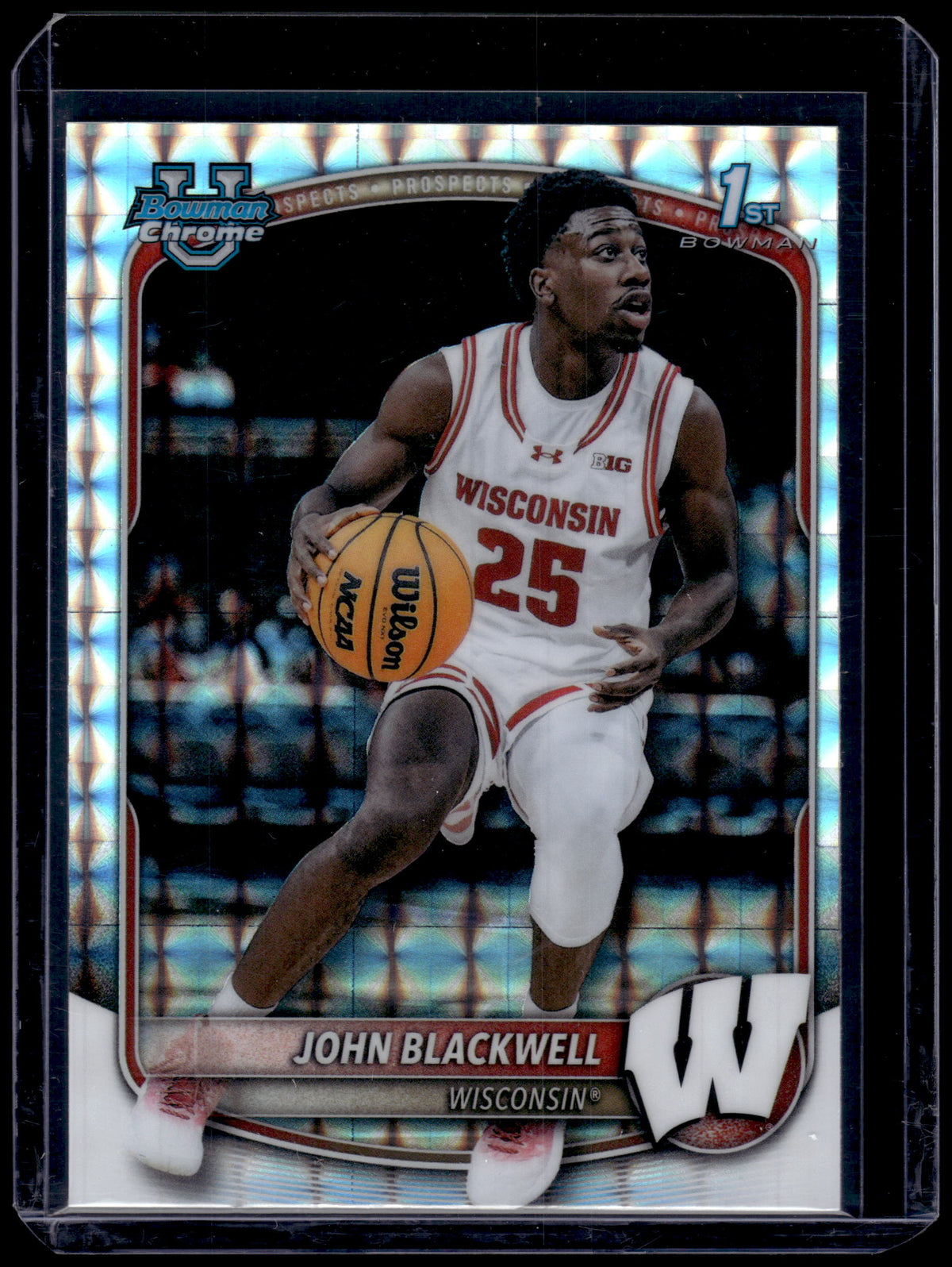 HL-P01 2025 Bowman Chrome University John Blackwell #BCP-78 Geometric 1st Bowman
