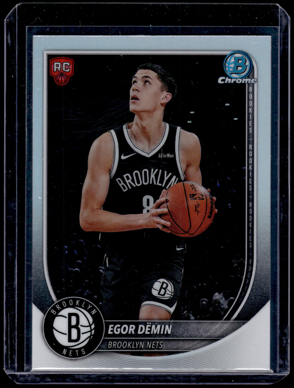 HL-P01 2025 Topps Bowman Chrome Egor Demin #BRR-8 Refractor RC