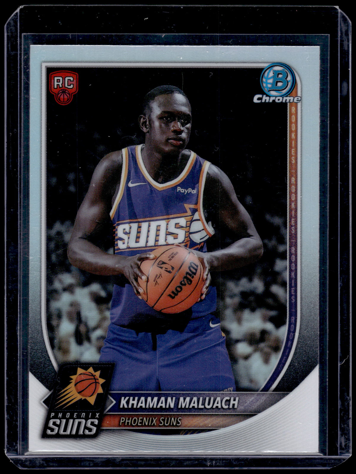 HL-P01 2025 Bowman Chrome Khaman Maluach #BRR-10 Refractor RC